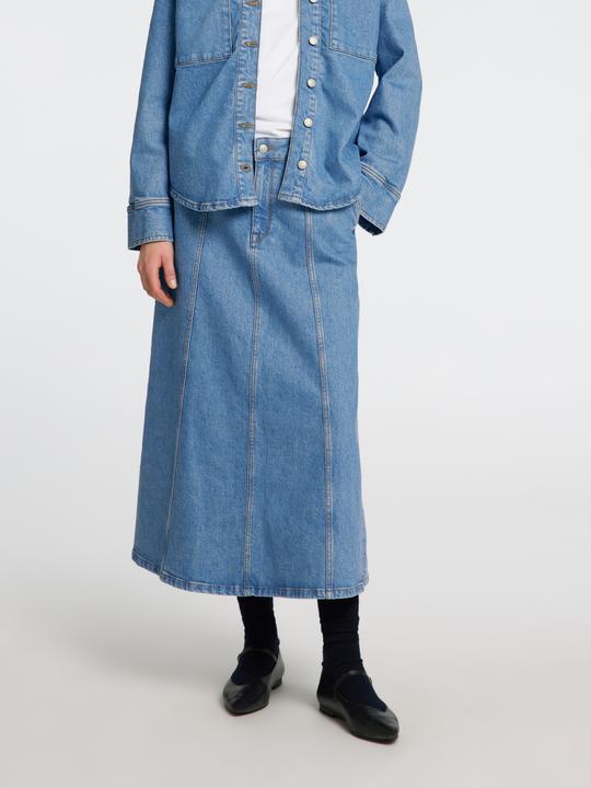 Produktbild Selected Femme Midi Jeansrock (34)