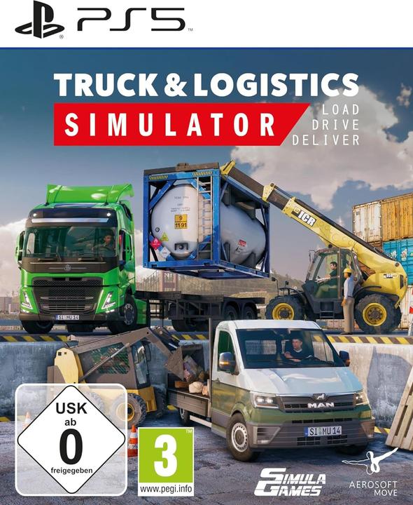 Actual product image Aerosoft Truck & Logistics Simulator PS-5 (PS5, DE)