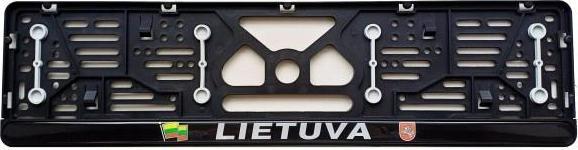 Nenurodyta Kentekenplaathouder Lietuva R22-P3