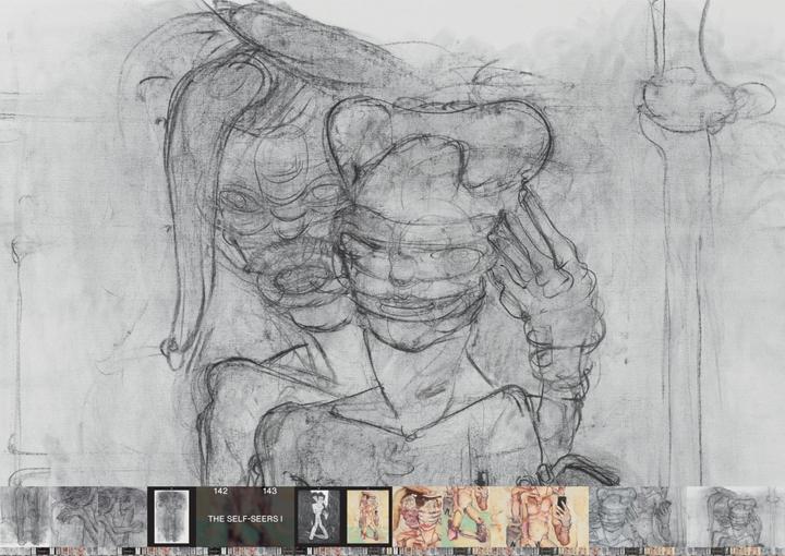Actual product image Egon Schiele - Adrian Ghenie. Shadow Paintings (English, Klaus Albrecht Schröder, Egon Schiele, Adrian Ghenie, 2024)