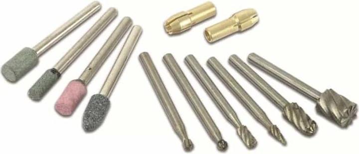 Image du produit BGS Jeu d’accessoires pour mini-outil de précision 12 pièces (3 mm)