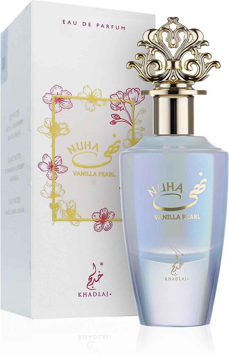 Produktbild Khadlaj Nuha Vanilla Pearl Eau De Parfum Fragrance for Women 85ml (Eau de Parfum, 85 ml)