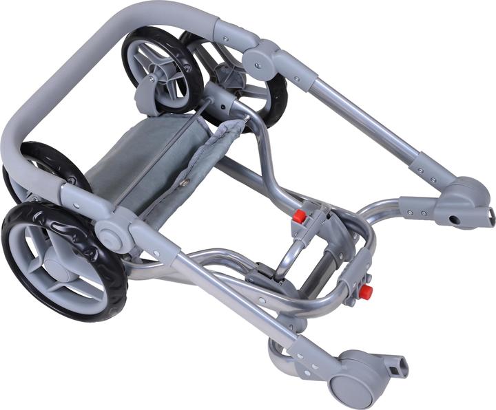 Actual product image Knorrtoys Boonk Doll's Pram - "Pink Hearts