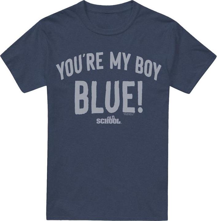 Old School My Boy Blue TShirt (M)