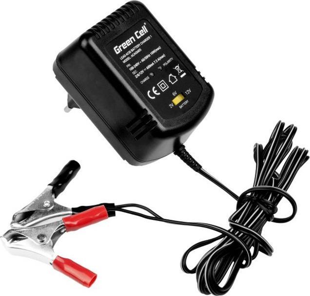 Produktbild GreenCell Ladegerät (12V, 6V, 0.60 A)