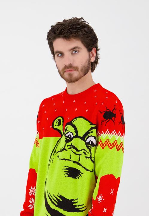 Actual product image Shrek Knitted Christmas Jumper (M)