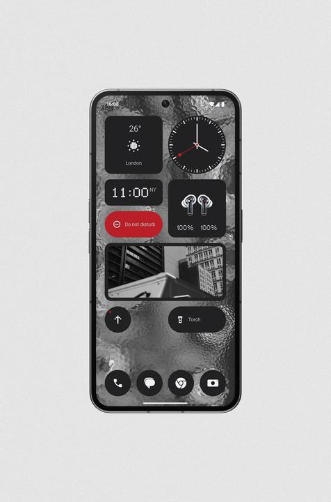 Actual product image Nothing Phone (2) (512 GB, Grey, 6.70", Dual SIM, 50 Mpx, 5G)