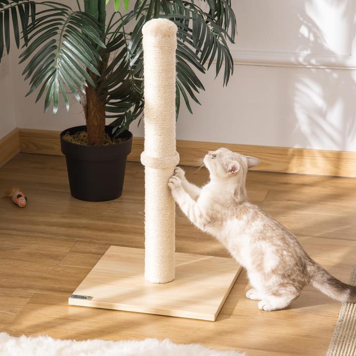Actual product image Jamb Scratching trunk (60 cm, Beige, Nature)