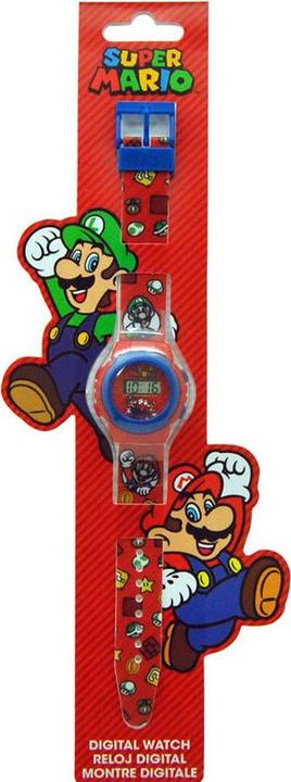 Super Mario Armbanduhr (Digitaluhr, 280 mm)