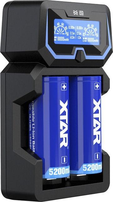 Actual product image Xtar X2 Charger (1 pcs., AA, AAA, Rechargeable battery)