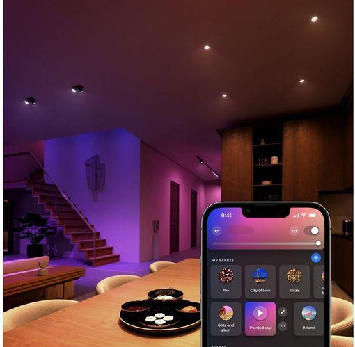 Actual product image Philips Hue 4.2W GU10 2P (GU10, 4.20 W, 400 lm, 2 x, E)