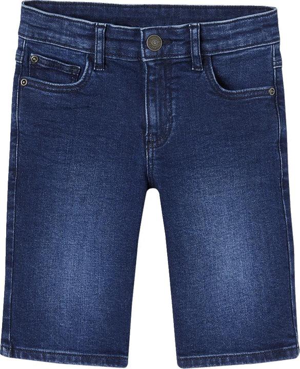 Produktbild Vertbaudet Jungen Jeansshorts BASIC OEKO-TEX®, Bundweite verstellbar (92)