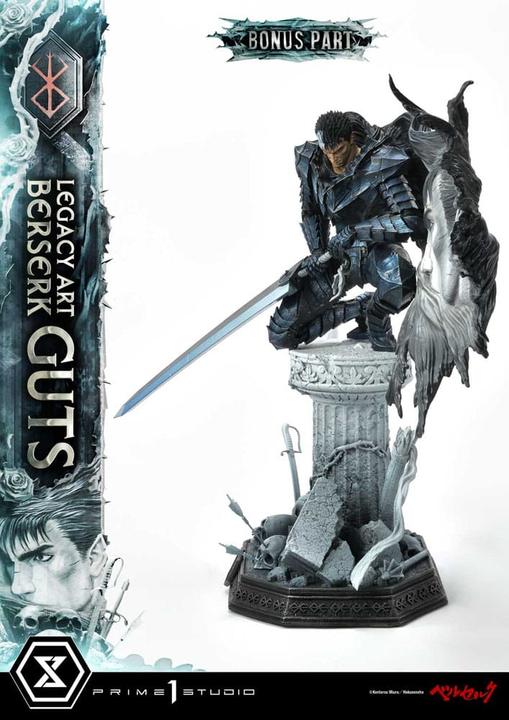 Produktbild Prime 1 Studio Berserk Legacy Art Kentaro Miura Statue statuette 1/6 Guts Bonus Version 45 cm