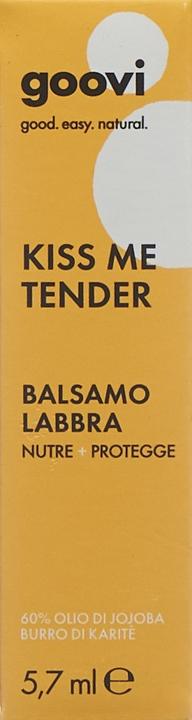 Image du produit Goovi KISS ME TENDER Lippenbalsam Nährend & schützend (Baume, 5.70 ml)