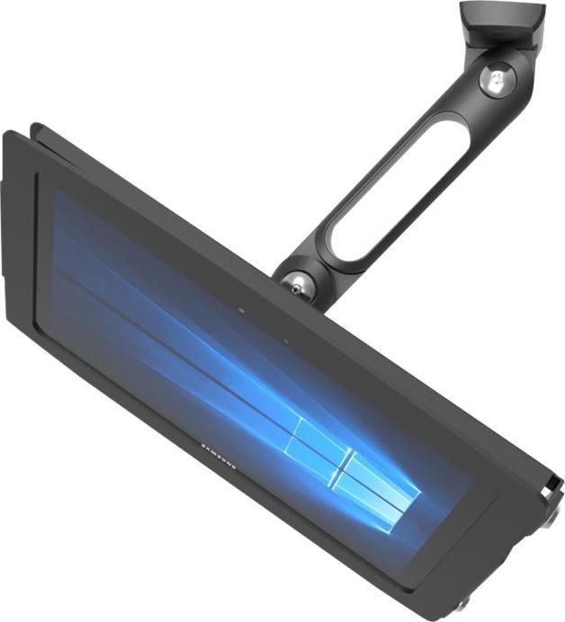 Produktbild Compulocks Swing Arm Surface Pro7 / Galaxy TabPro S Wall Mount Kiosk Black - Befestigungskit (Schwen