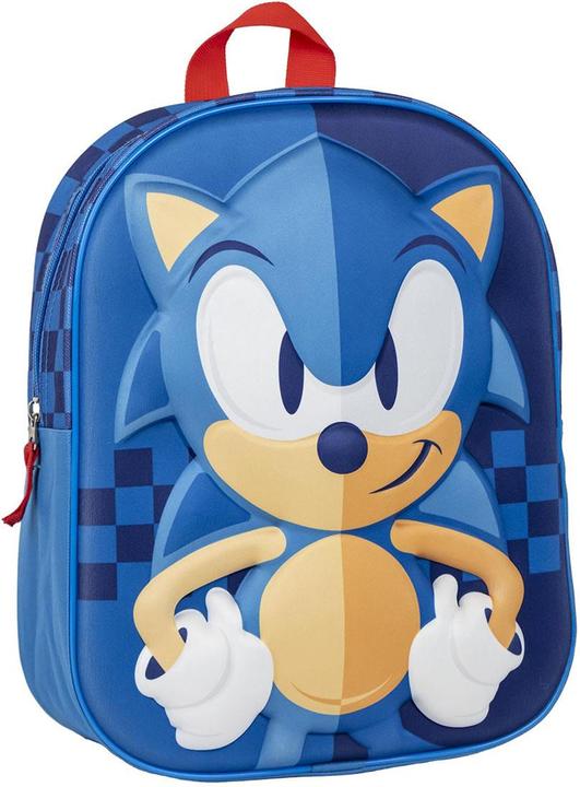 Produktbild Jakks Pacific Schulrucksack Sonic Blau 25 x 31 x 10 cm