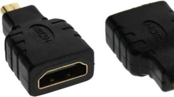 Image du produit InLine Adaptateur HDMI (HDMI, Micro HDMI, 0.35 cm)