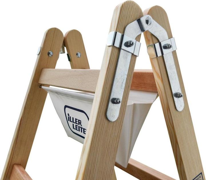 Actual product image Iller Geis&Knoblauch wide rung stepladder 1106-7 (Scaffolding, 181 cm)