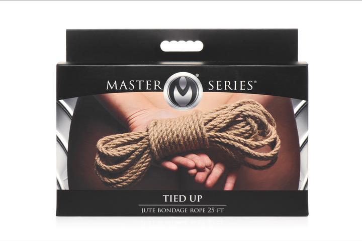 Immagine prodotto Master Series Tied Up - Corda bondage in iuta - 25 ft / 7,6 mtr
