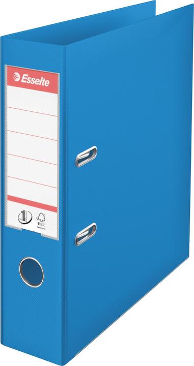 Actual product image Leitz Esselte Esselte Binder A4 Vivid NO.1 power mech. 75MM BLUE (A4, 75 mm, 1 Piece)
