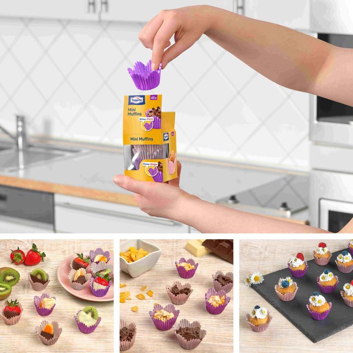 Actual product image Toppits Paper baking cups (4.50 cm)