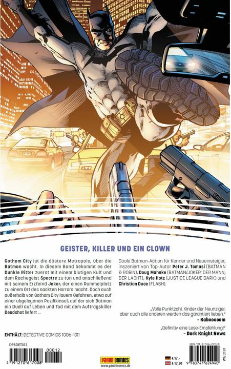 Produktbild Panini Batman - Detective Comics (Deutsch, Christian Duce, Peter J. Tomasi, Kyle Hotz, 2021)