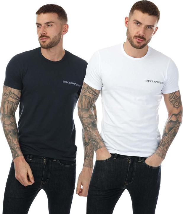 Immagine prodotto Emporio Armani Maglietta Da Casa Girocollo Uomo Misura Confezione 2 (L)