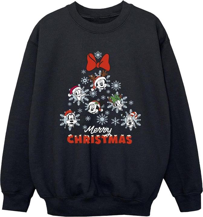 Produktbild Disney Mickey Mouse And Friends Christmas Tree Sweatshirt Jungen (140, 146)