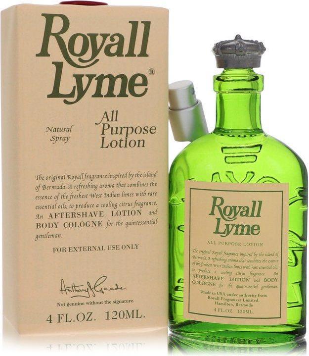 Produktbild Royall Fragrances Royall Lyme All Purpose Lotion After Shave or Body Cologne (Eau de cologne, 120 ml)