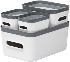 Ebnat SmartStore Compact 4er Set (20 x 30 x 13.5 cm)