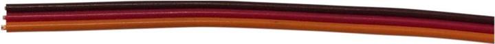 Actual product image RND Electronics Ribbon cable, PVC 3x 0.25mm² Not shielded 30m