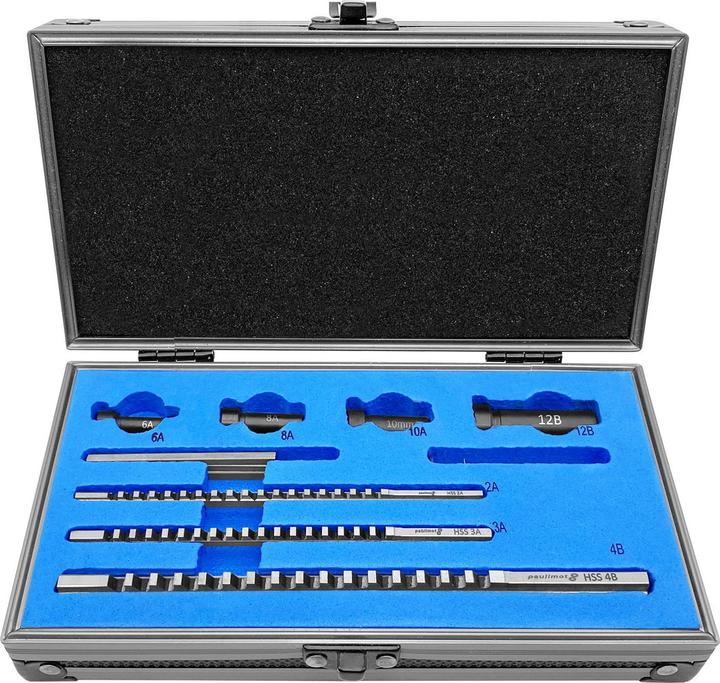 Immagine prodotto Paulimot HSS-Räumnadel-Set für 2, 3 und 4 mm Keilnuten