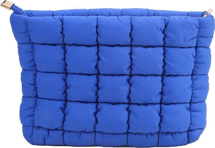 Only-Bags.Store Kosmetiktasche Gesteppte Kosmetiktasche Aufbewahrungstasche Kosmetiktasche Grosse Kosmetiktasche (1 l)
