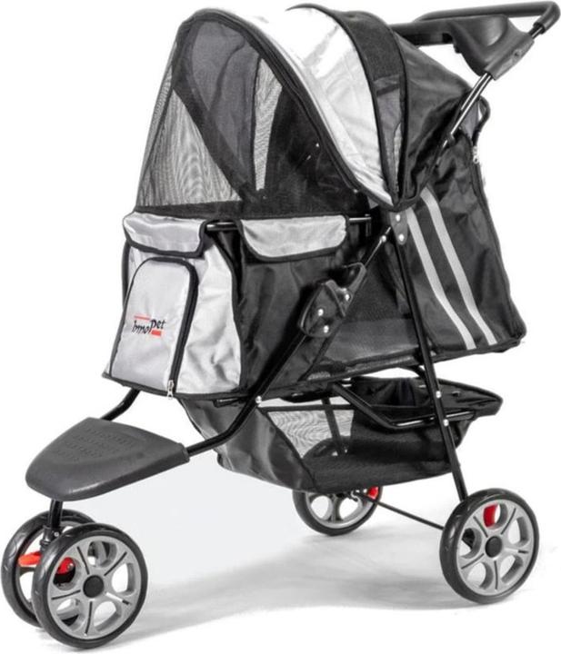 Immagine prodotto InnoPet Buggy tutto terreno, nero / argento (Cane, Gatto, Pieghevole)