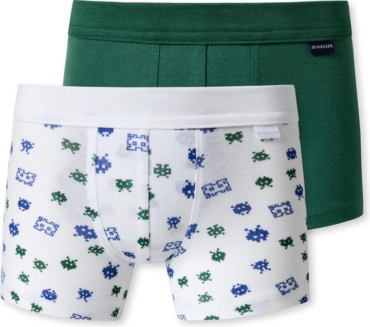 Green patterned