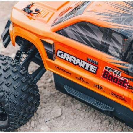 Actual product image Arrma Monster Truck Granite 4x2 Boost Mega, Orange RTR, 1:10 (RTR Ready-to-Run)