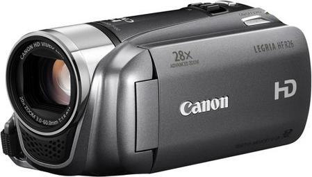 Produktbild Canon Legria HF R26, Full-HD Flash, 20x Zoom, 8GB, Silber (20 x)