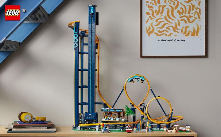 Productafbeelding LEGO Lusvormige achtbaan (10303, LEGO Icons, LEGO Zeldzame Sets)