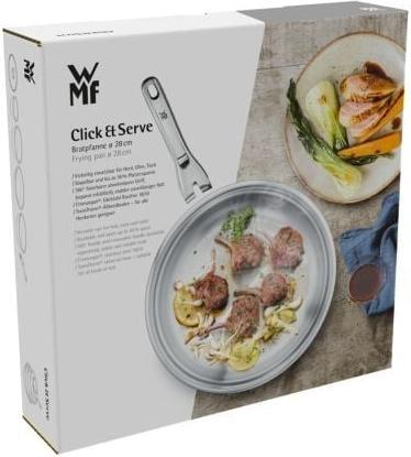 Actual product image WMF Click&Serve (28 cm, Frying pan, Stainless steel)