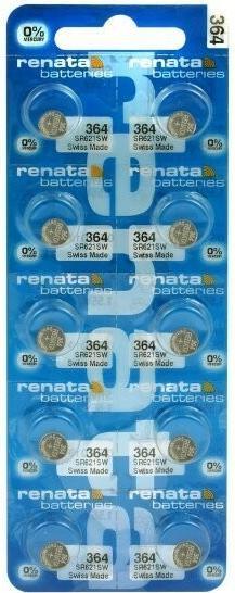 Produktbild Renata 364 / SR621SW (10 Stk., SR60, 19 mAh)