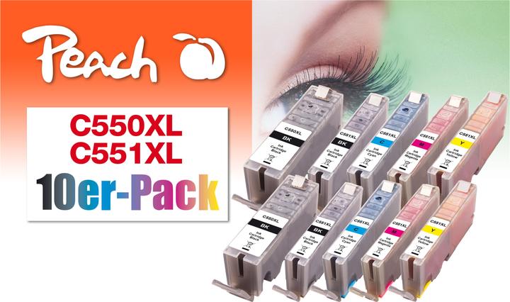 Produktbild Peach PGI-550XL, CLI-551XL Multipack (BK, Color)