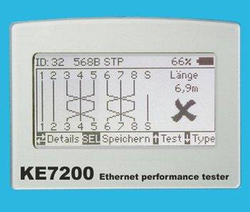 Produktbild Kurth KE7200 Pro Kit Ethernet Performance Tester (Werkzeug)