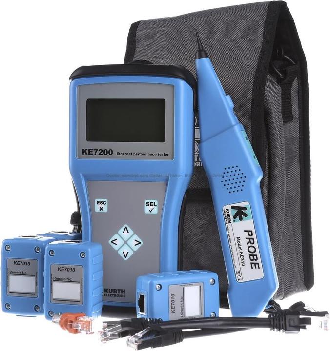 Produktbild Kurth KE7200 Pro Kit Ethernet Performance Tester (Werkzeug)