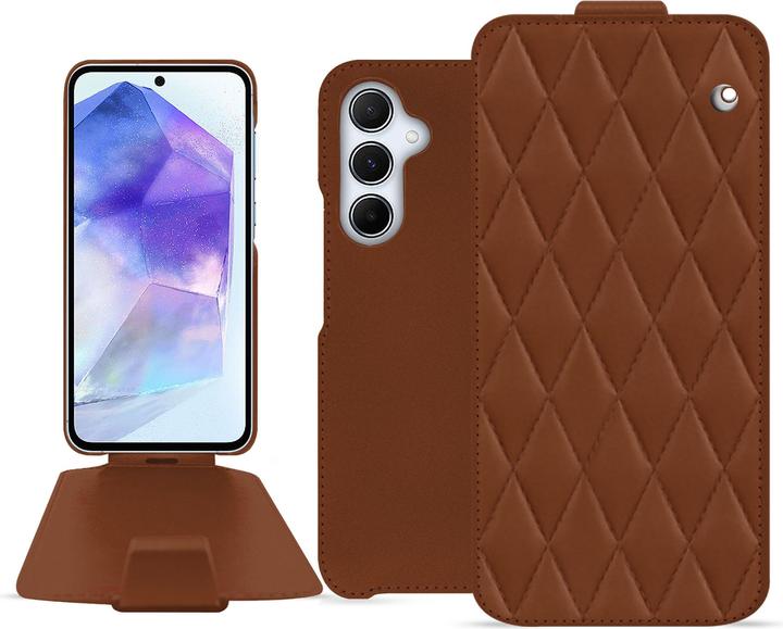 Actual product image Noreve Vertical leather shell (Samsung Galaxy A55)