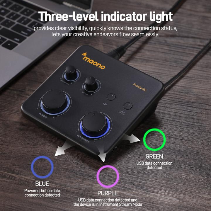 Immagine prodotto Maono PS22 LITE Audio Interface (USB)