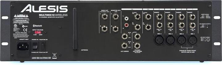 Image du produit Alesis MultiMix 10 sans fil (Studio et mixeur live)