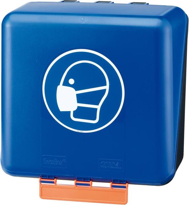 Actual product image Gebra Storage box SECU MidiStandard for light respiratory protection blue