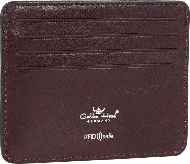 Produktbild Golden Head Colorado Kreditkartenetui RFID Schutz Leder 10 cm