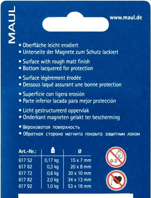 Actual product image Maul per magnet (4 x)