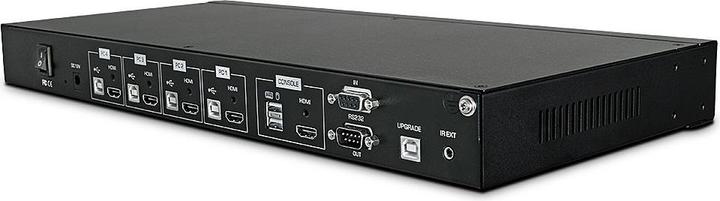Image du produit Lindy Commutateur KVM Pro 4 ports HDMI 4K Quad View